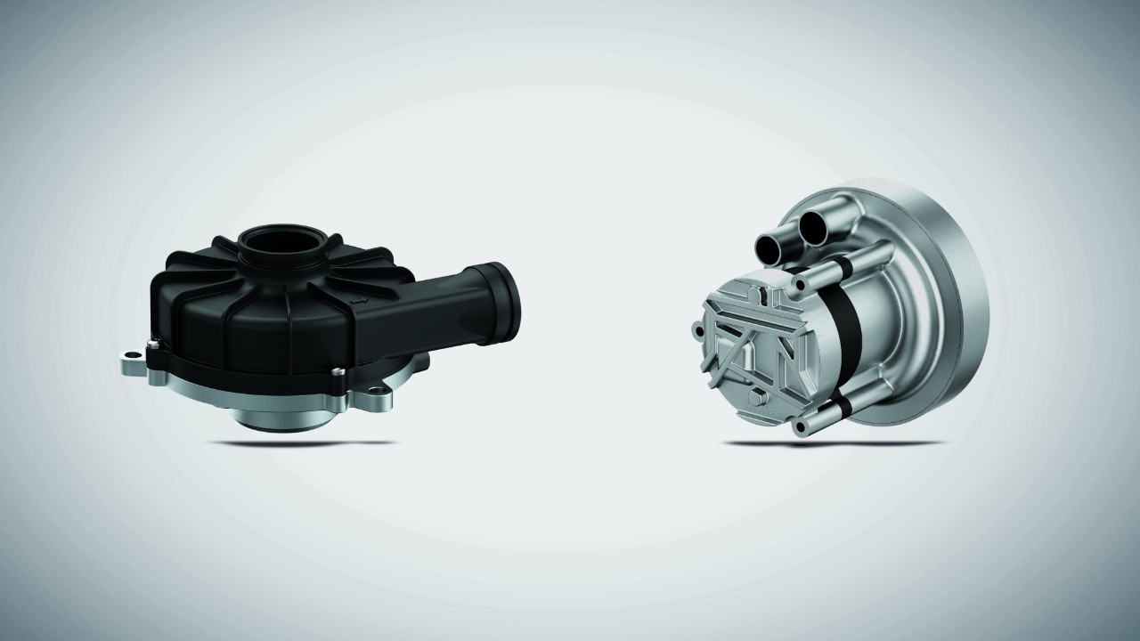 ebm-papst presents possible solutions for the planned Euro 7 emissions standard with an electric high-revolution centrifugal blower and compressor.